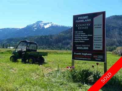 Pemberton Meadows Other for sale:    (Listed 2016-05-25)