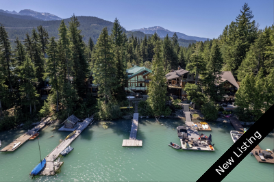 Whistler Lakefront Home For Sale: 4 bedroom